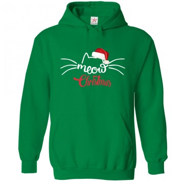 Christmas Gift hoodie for Cat lovers in Kids & Adults sizes